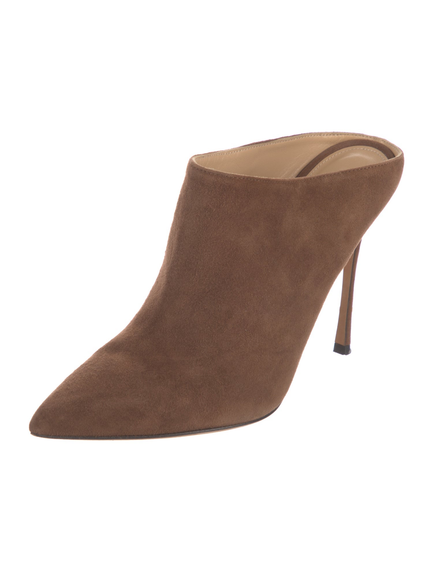 Sergio Rossi Suede Mules