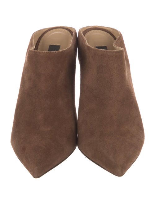 Sergio Rossi Suede Mules