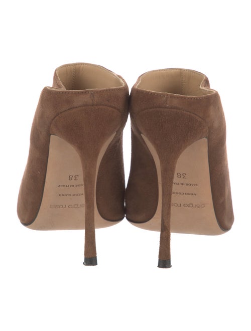 Sergio Rossi Suede Mules