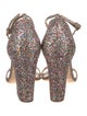 Sergio Rossi Glitter Sandals