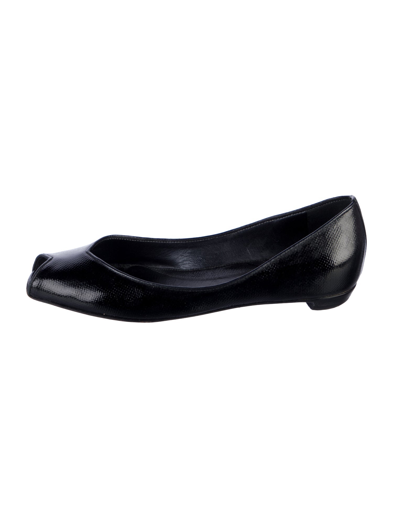 Sergio Rossi Leather Ballet Flats