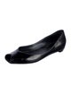 Sergio Rossi Leather Ballet Flats