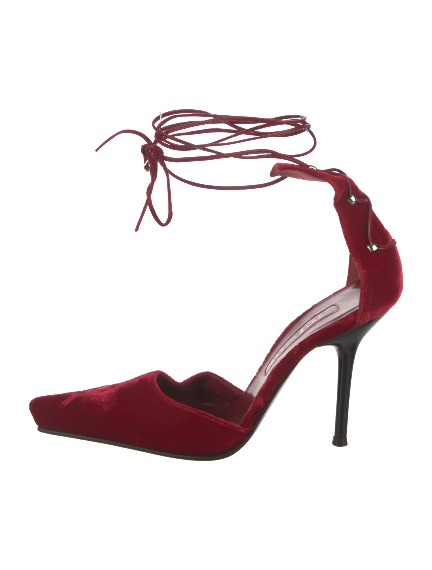 Sergio Rossi Velvet D'Orsay Pumps