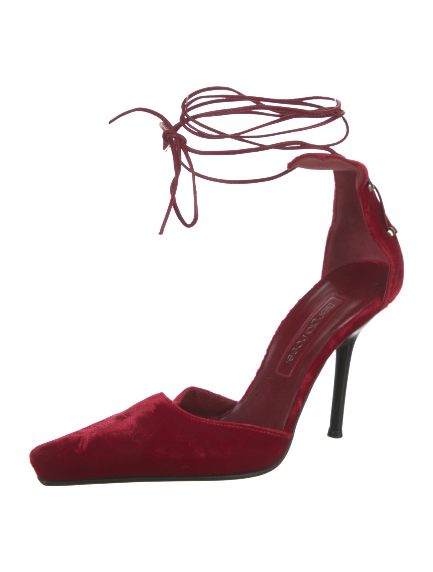 Sergio Rossi Velvet D'Orsay Pumps