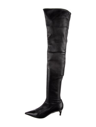 Sergio Rossi Leather Boots