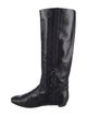 Sergio Rossi Patent Leather Riding Boots