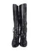 Sergio Rossi Patent Leather Riding Boots
