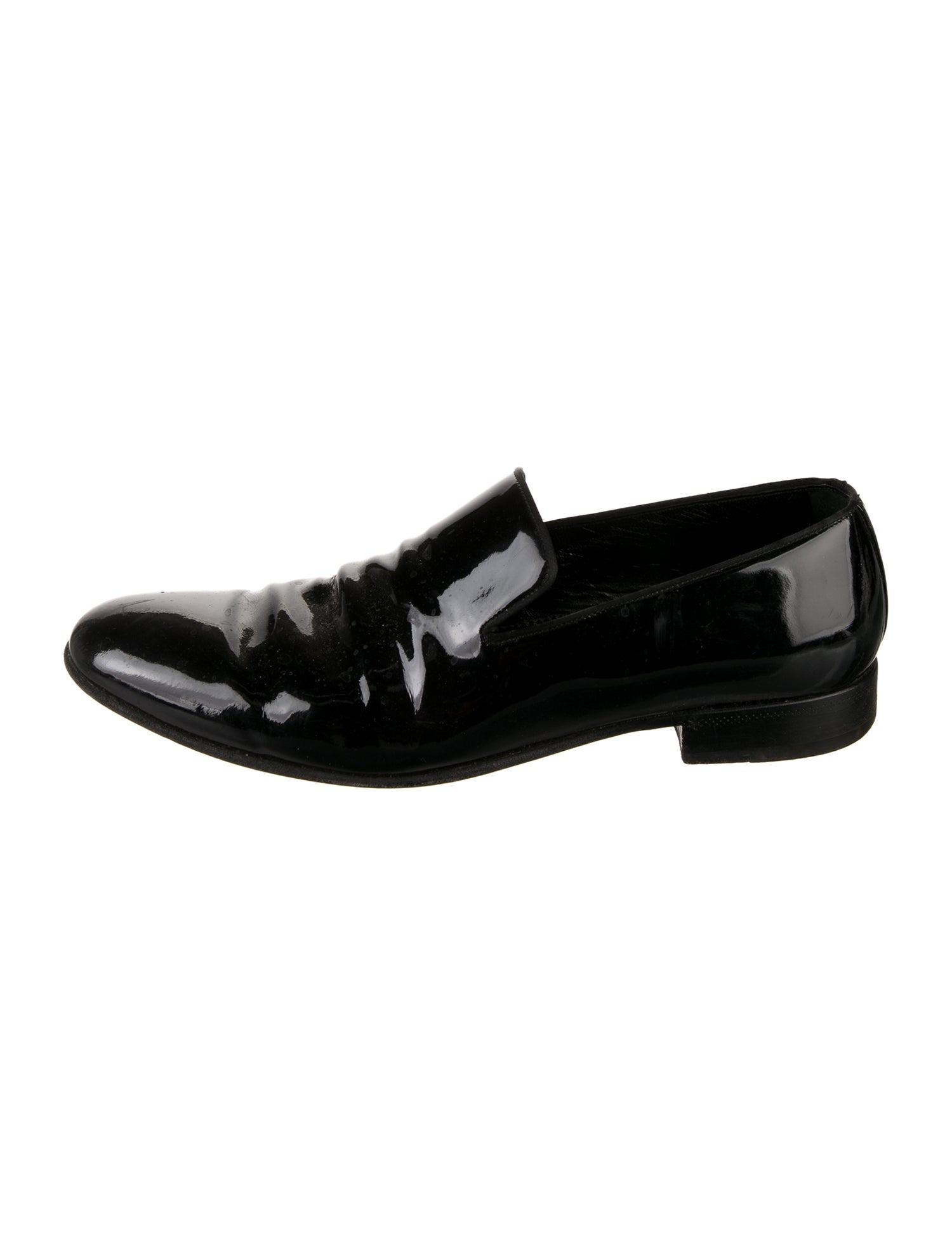 Sergio Rossi Patent Leather Loafers
