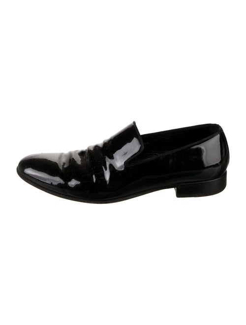 Sergio Rossi Patent Leather Loafers