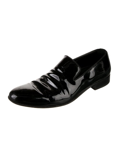 Sergio Rossi Patent Leather Loafers