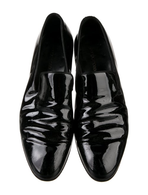 Sergio Rossi Patent Leather Loafers