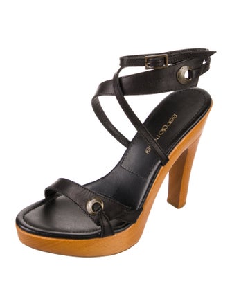 Sergio Rossi Leather Sandals