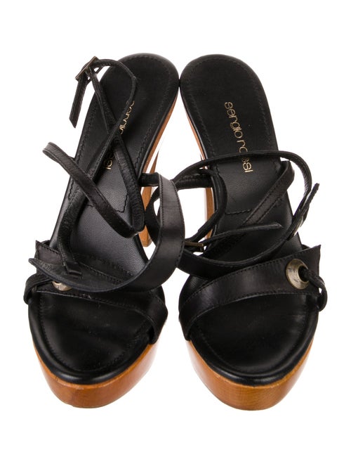 Sergio Rossi Leather Sandals