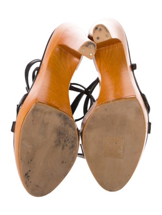Sergio Rossi Leather Sandals