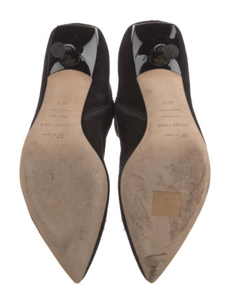 Sergio Rossi Suede Sock Boots