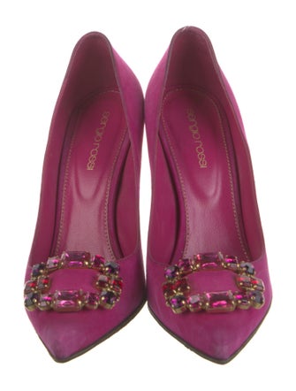 Sergio Rossi Suede Pumps