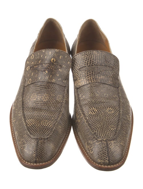 Sergio Rossi Leather Dress Loafers