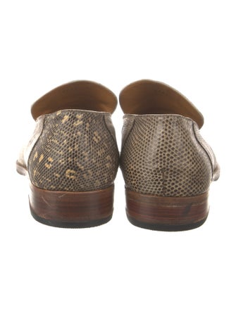 Sergio Rossi Leather Dress Loafers