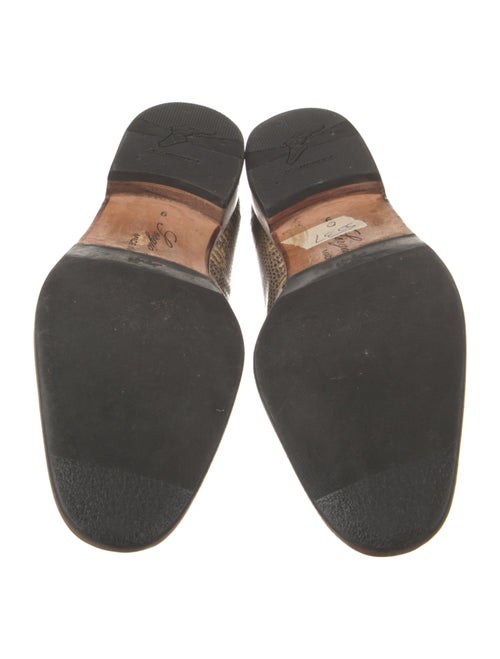 Sergio Rossi Leather Dress Loafers