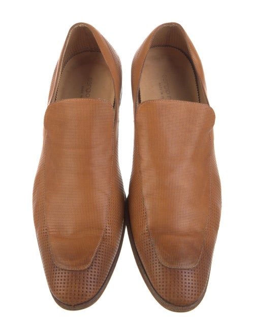 Sergio Rossi Leather Dress Loafers