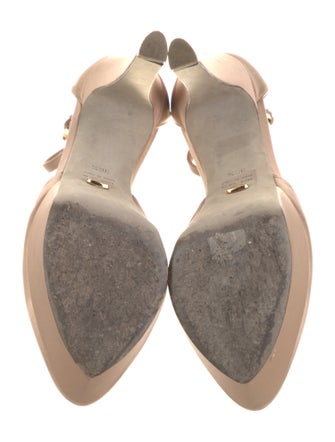 Sergio Rossi Leather D'Orsay Pumps