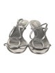 Sergio Rossi Leather T-Strap Sandals