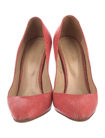 Sergio Rossi Leather Pumps