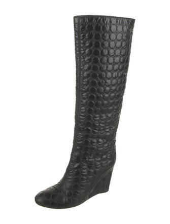Sergio Rossi Leather Boots