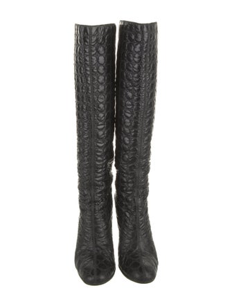 Sergio Rossi Leather Boots