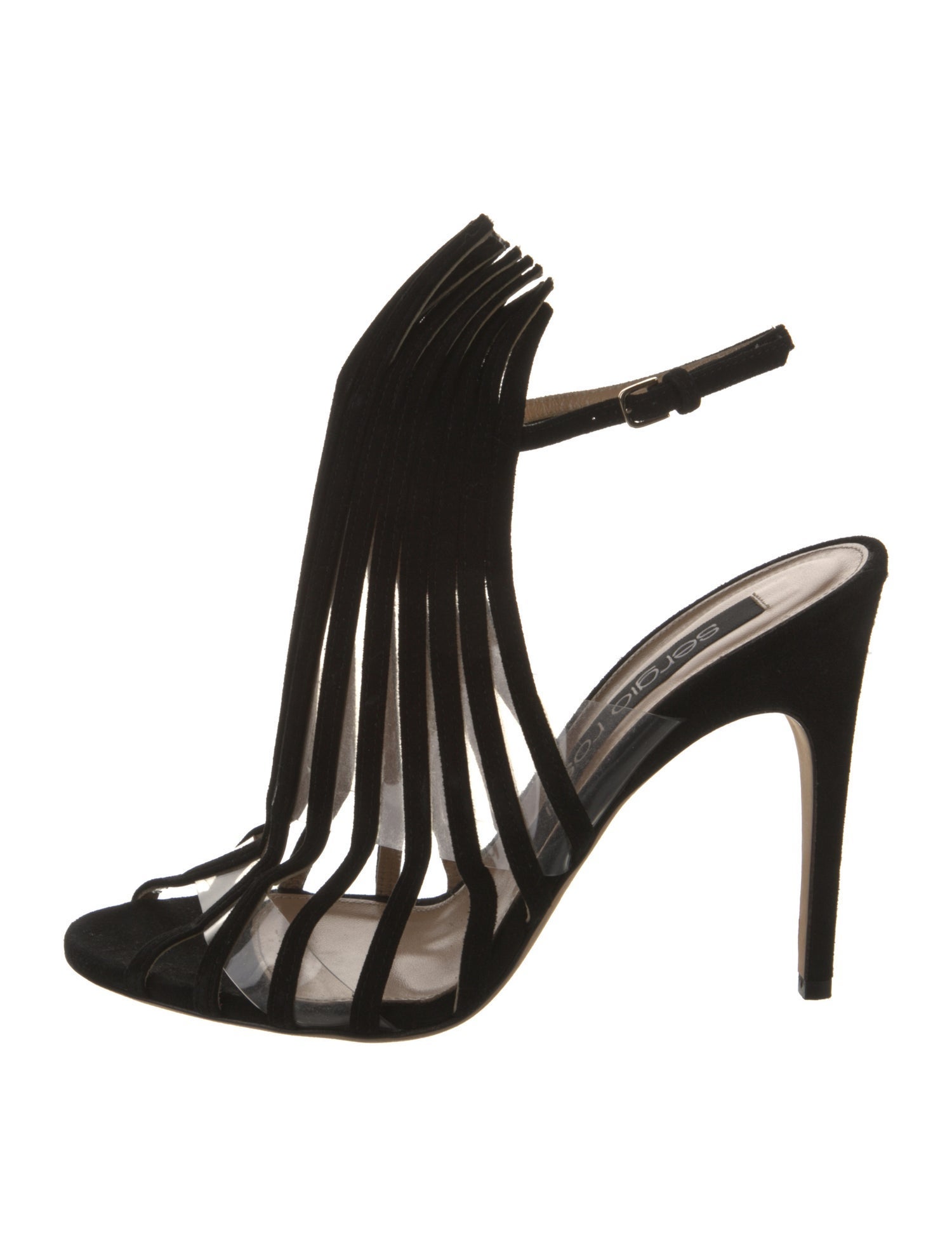 Sergio Rossi Suede Slingback Pumps