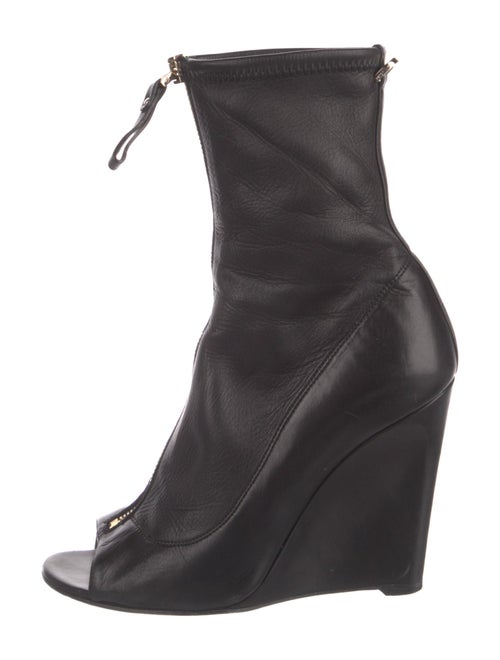 Sergio Rossi Leather Printed Pumps