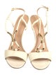 Sergio Rossi Leather T-Strap Sandals
