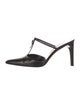 Sergio Rossi Leather Mules