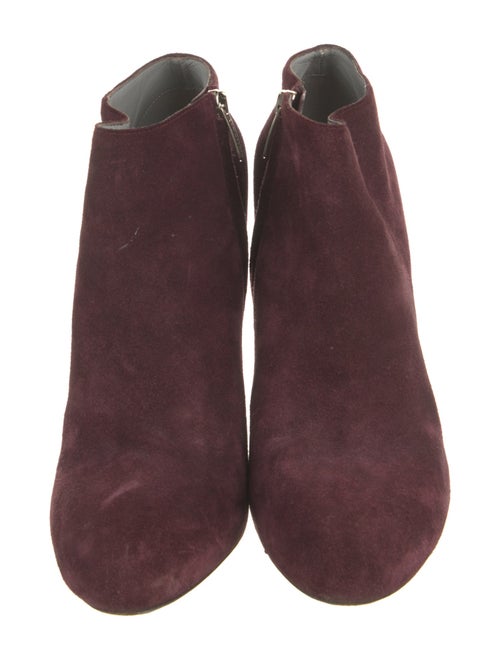 Sergio Rossi Suede Animal Print Boots