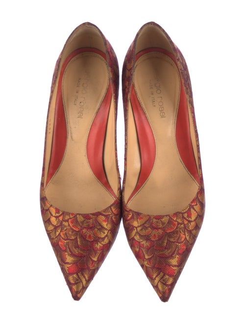Sergio Rossi Printed Pumps