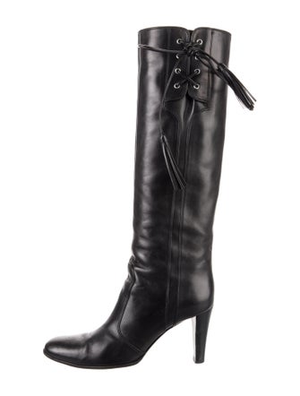 Sergio Rossi Leather Boots