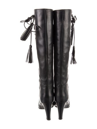 Sergio Rossi Leather Boots