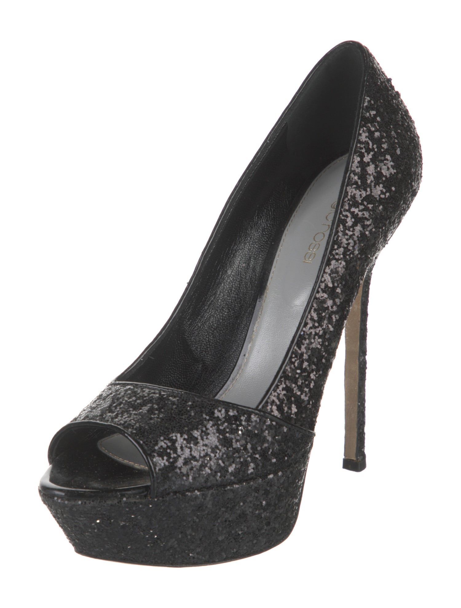 Sergio Rossi Glitter Glitter Accents Pumps
