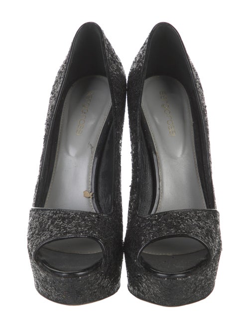 Sergio Rossi Glitter Glitter Accents Pumps