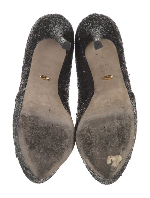 Sergio Rossi Glitter Glitter Accents Pumps