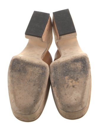 Sergio Rossi Leather Mules