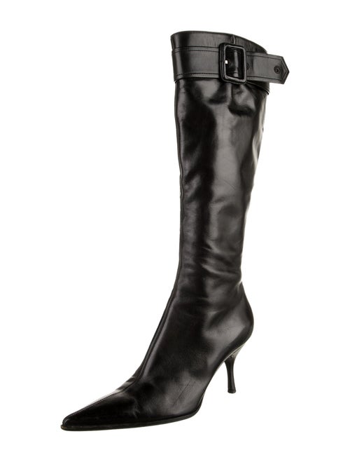 Sergio Rossi Leather Boots