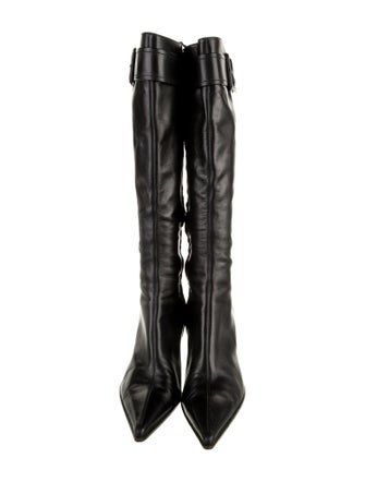 Sergio Rossi Leather Boots