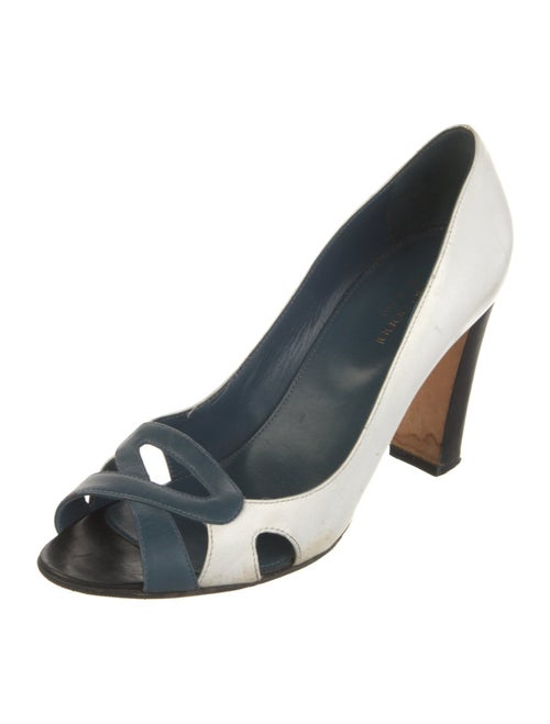 Sergio Rossi Leather Printed Pumps