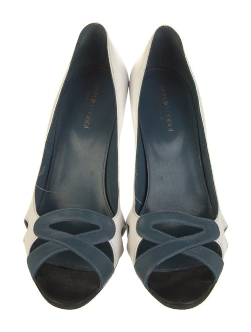 Sergio Rossi Leather Printed Pumps