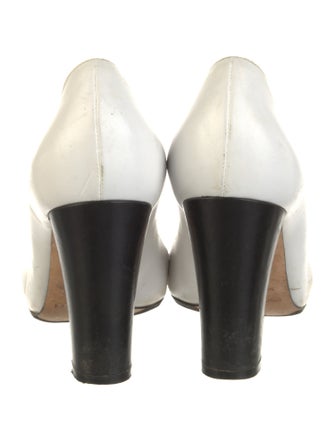 Sergio Rossi Leather Printed Pumps