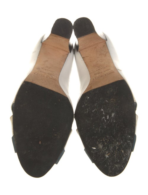 Sergio Rossi Leather Printed Pumps