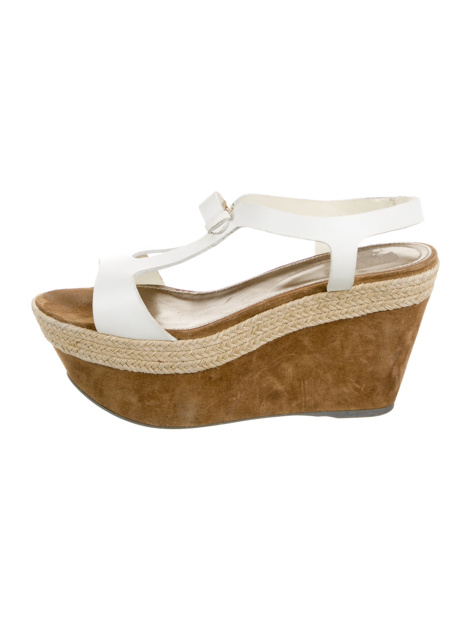 Sergio Rossi Leather Espadrilles