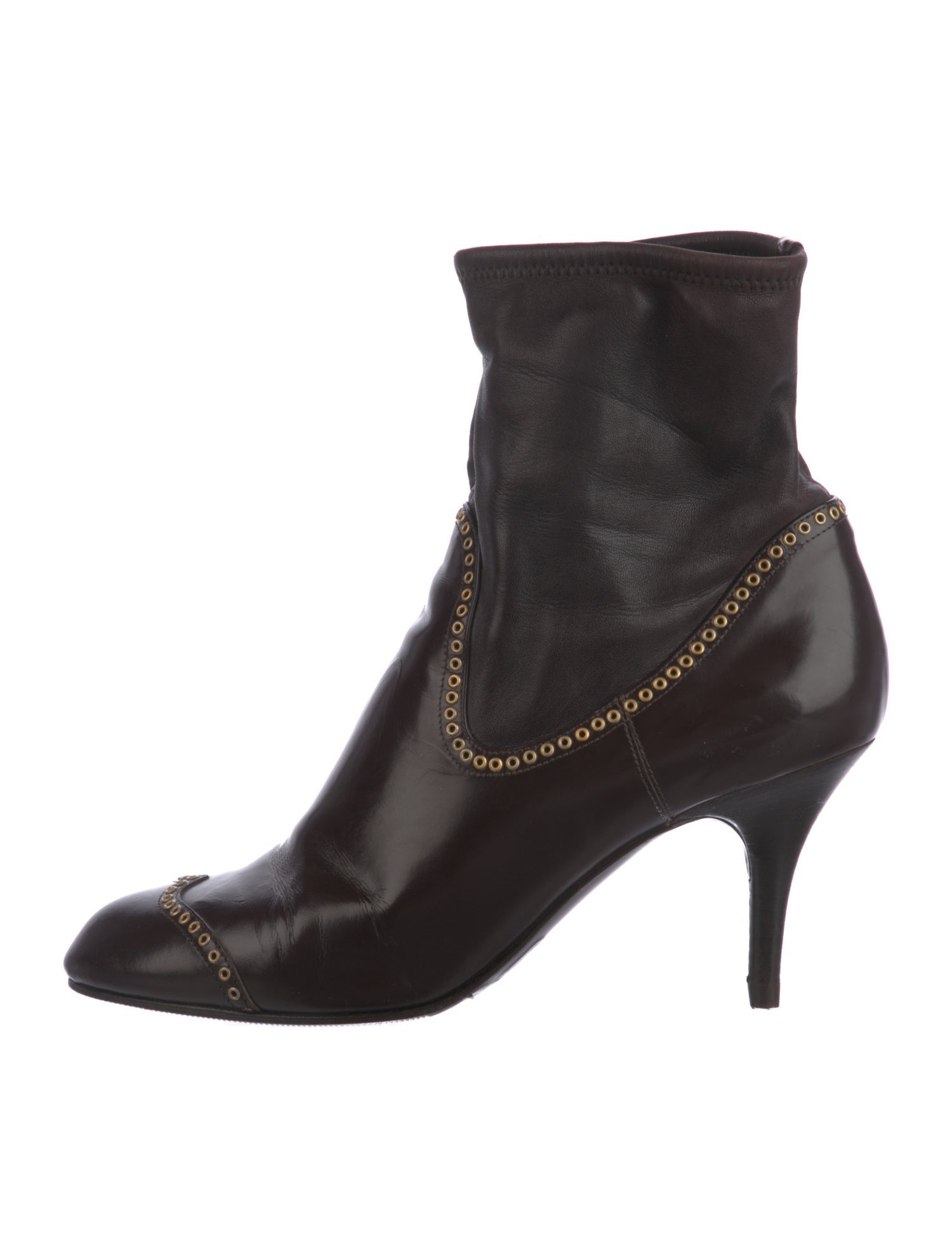 Sergio Rossi Leather Boots