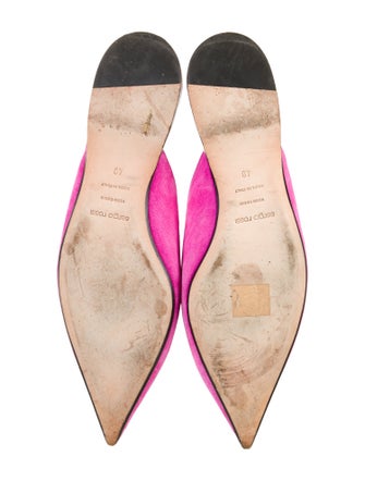 Sergio Rossi Suede Mules